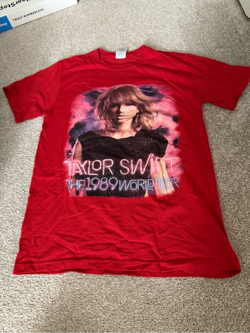 Taylor Swift Red Heavyweight Blend Crewneck Tee